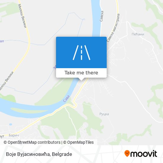 Воје Вујасиновића map