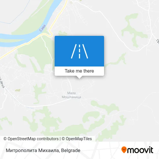 Митрополита Михаила map