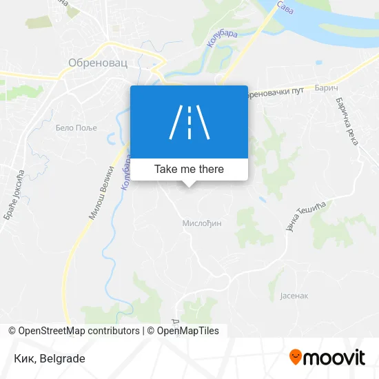 Кик map