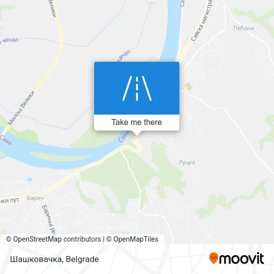 Шашковачка map