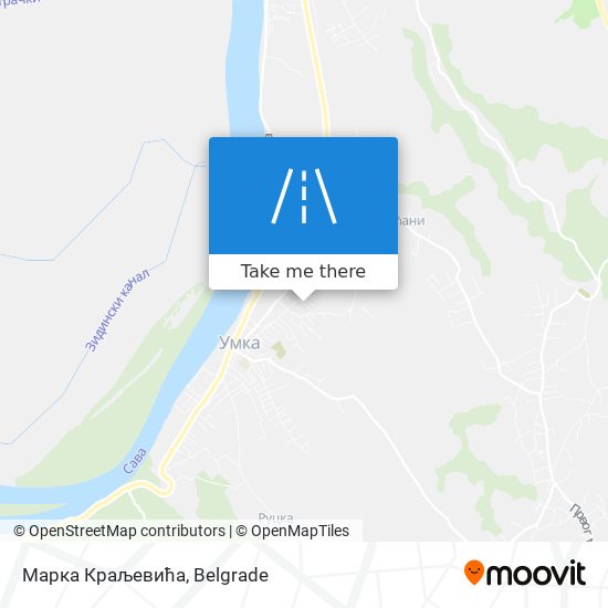 Марка Краљевића map