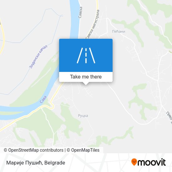 Марије Пушић map