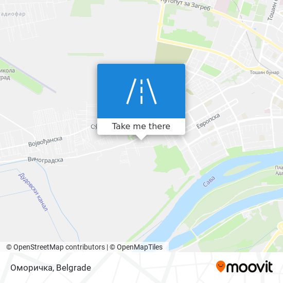 Оморичка map