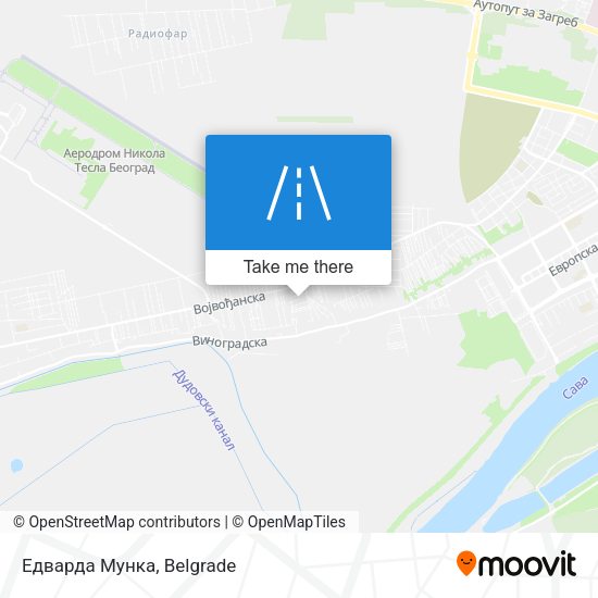 Едварда Мунка map