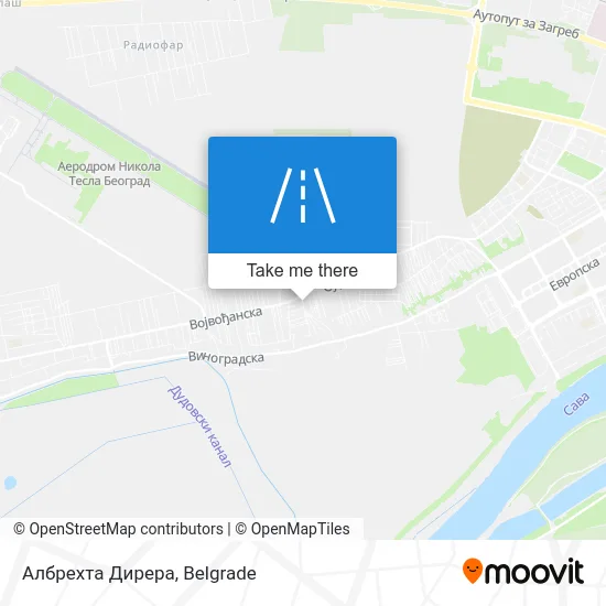 Албрехта Дирера map