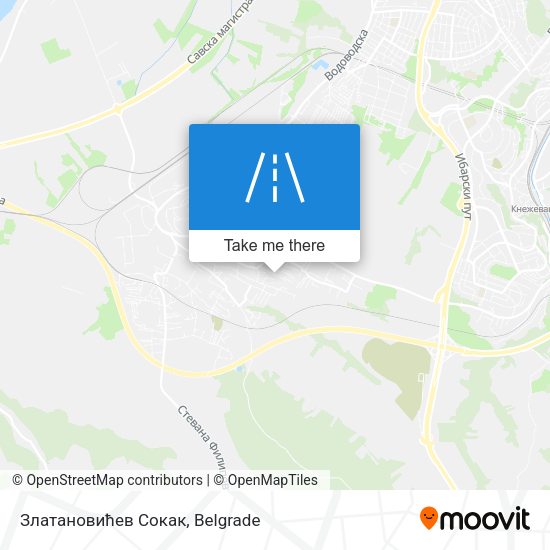 Златановићев Сокак map