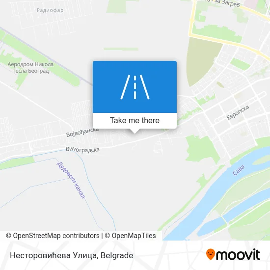 Несторовићева Улица map