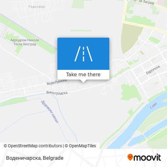 Воденичарска map