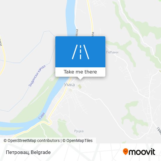 Петровац map