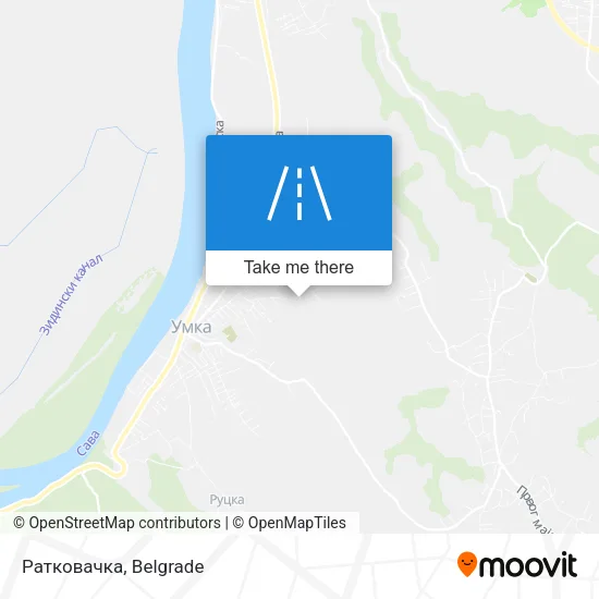 Ратковачка map