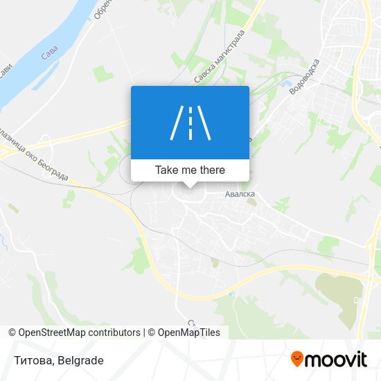 Титова map