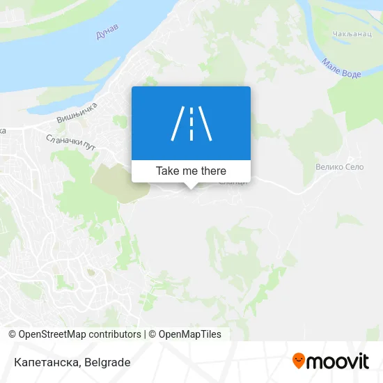 Капетанска map