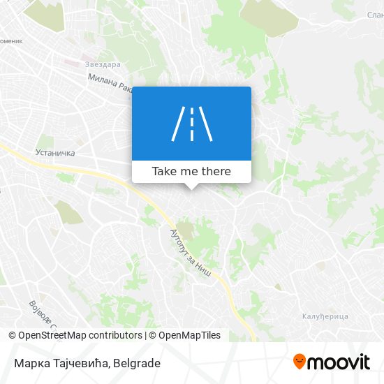 Марка Тајчевића map