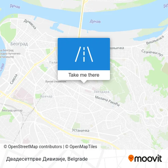 Двадесетпрве Дивизије map