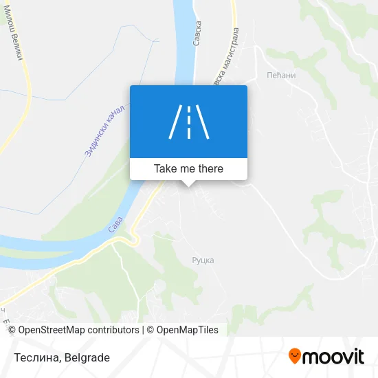 Теслина map