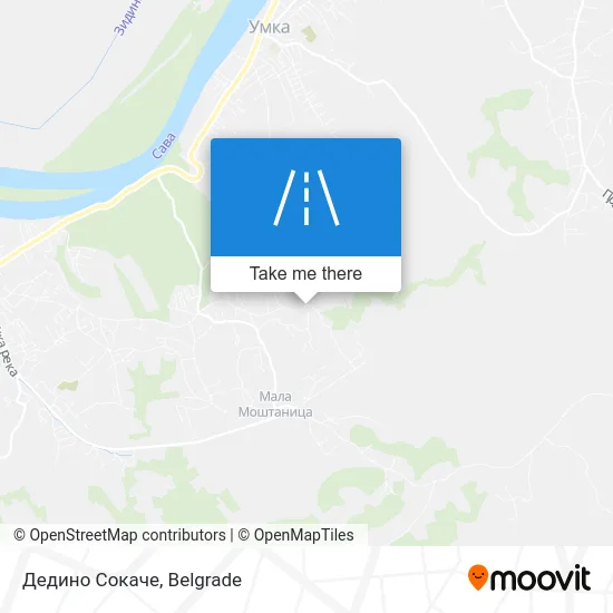 Дедино Сокаче map