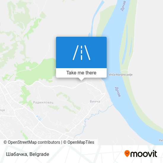Шабачка map