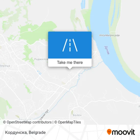 Кордунска map