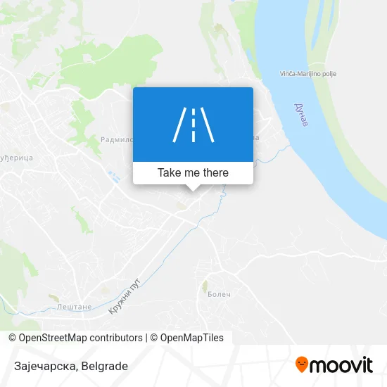 Зајечарска map