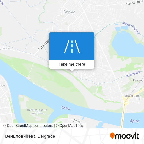 Венцловићева map