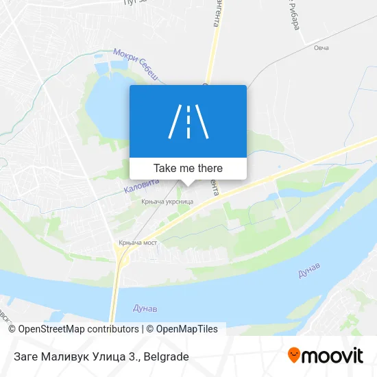 Заге Маливук Улица 3. map