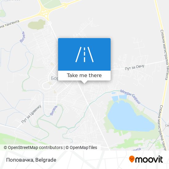 Поповачка map