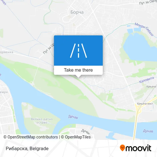 Рибарска map