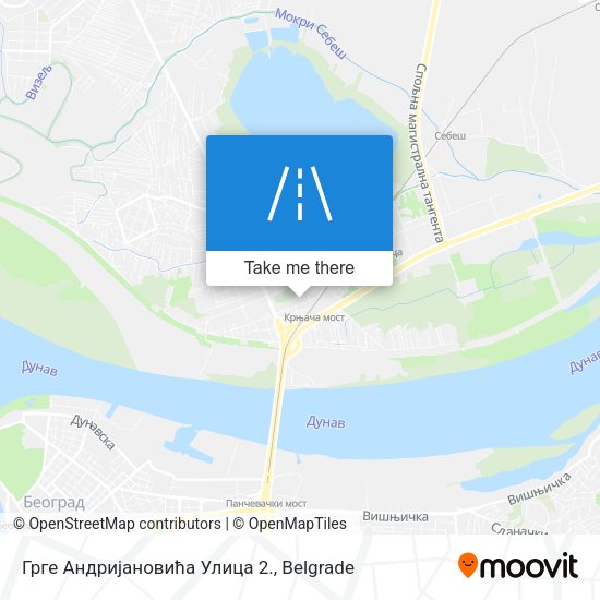 Грге Андријановића Улица 2. map