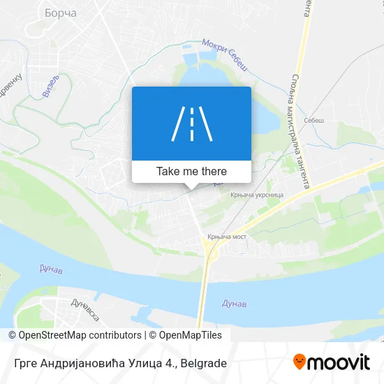 Грге Андријановића Улица 4. map