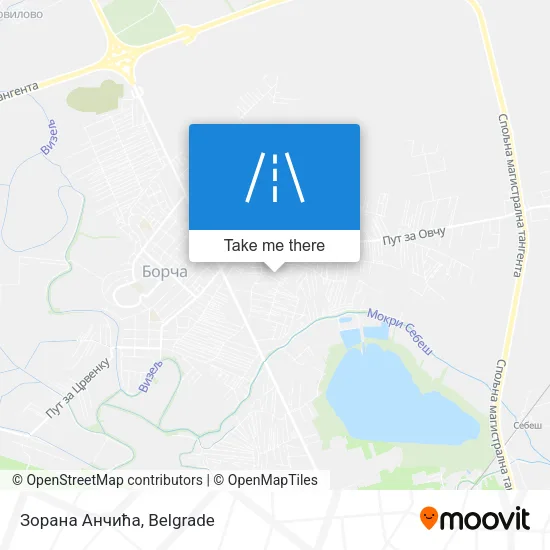 Зорана Анчића map