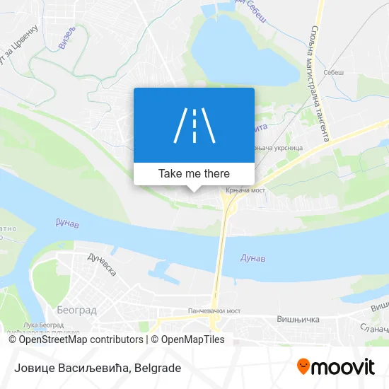 Јовице Васиљевића map