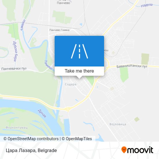 Цара Лазара map