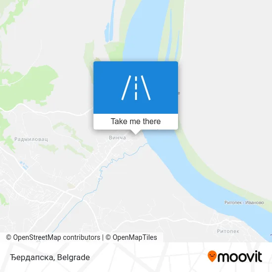 Ђердапска map