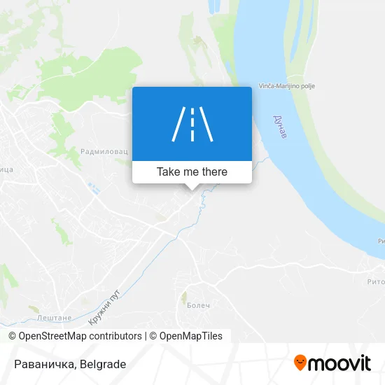 Раваничка map