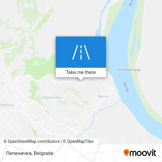 Лепеничка map