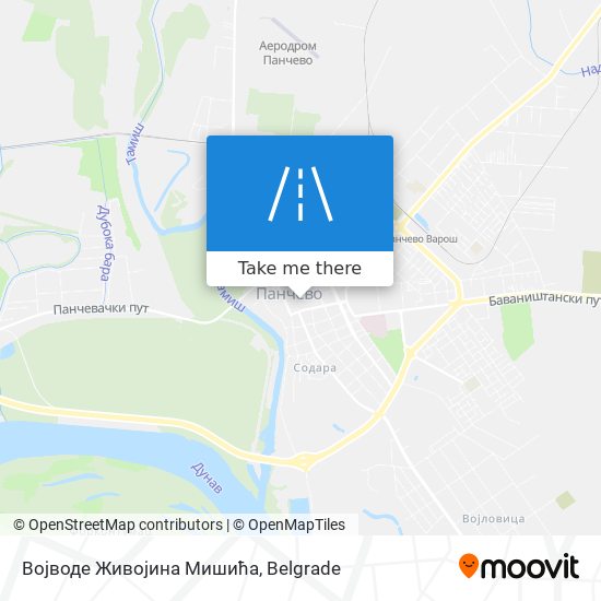 Војводе Живојина Мишића map