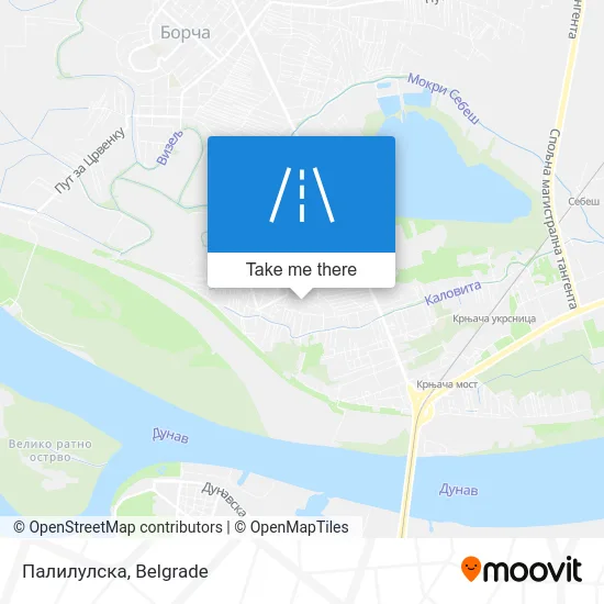 Палилулска map