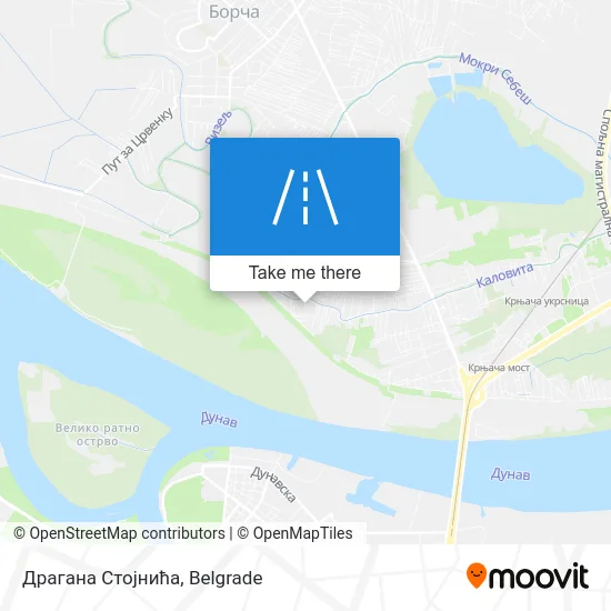 Драгана Стојнића map