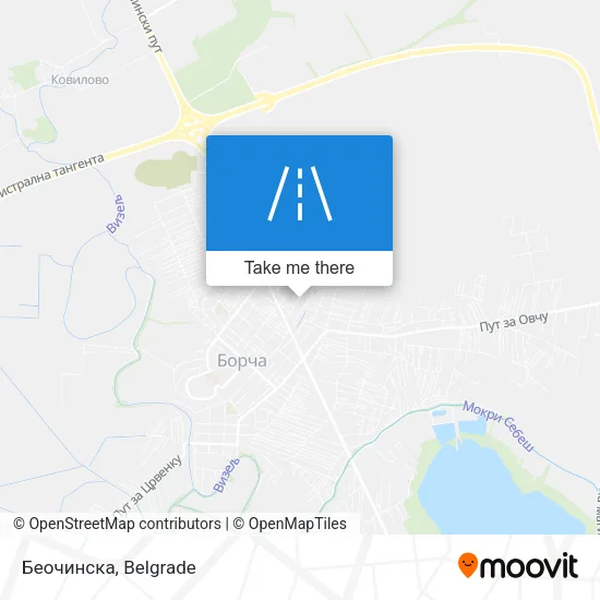 Беочинска map