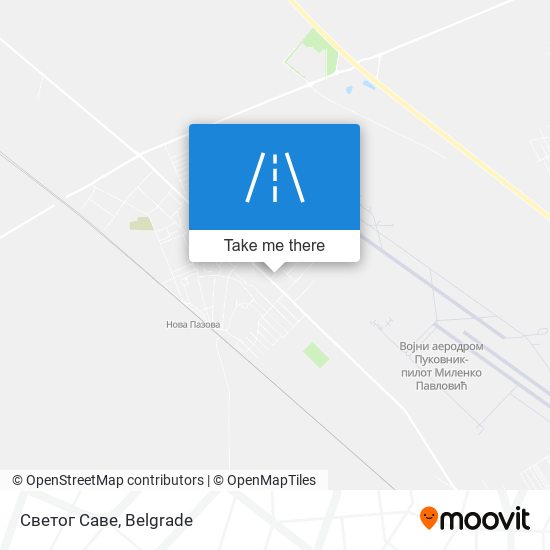 Светог Саве map