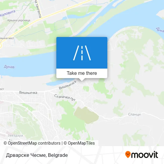 Дрварске Чесме map