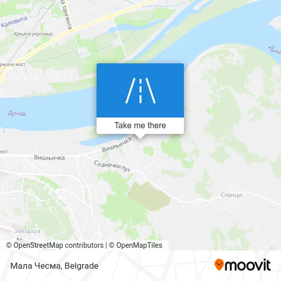 Мала Чесма map