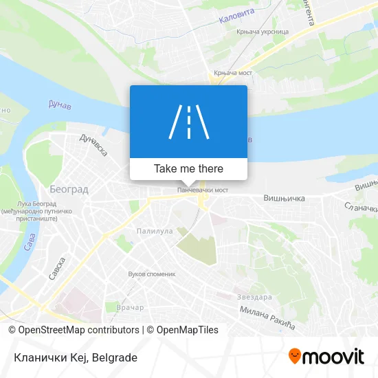 Кланички Кеј map