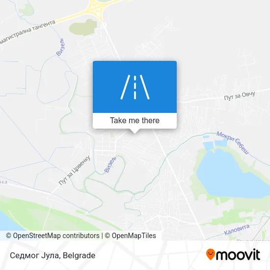 Седмог Јула map