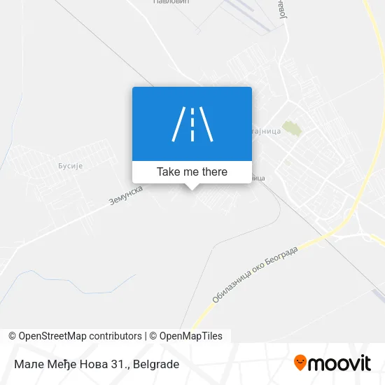 Мале Међе Нова 31. map