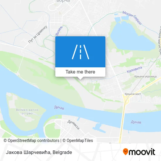 Јакова Шарчевића map