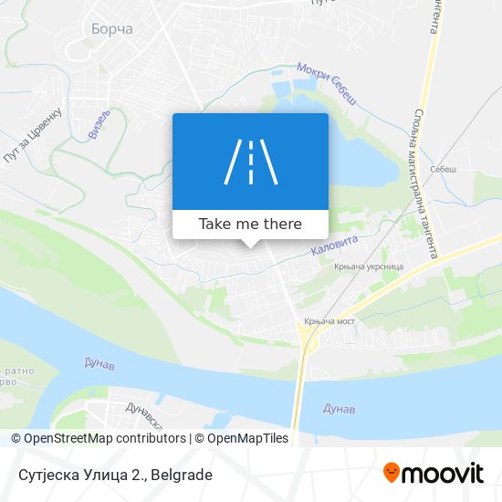 Сутјеска Улица 2. map