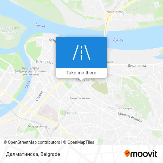 Далматинска map