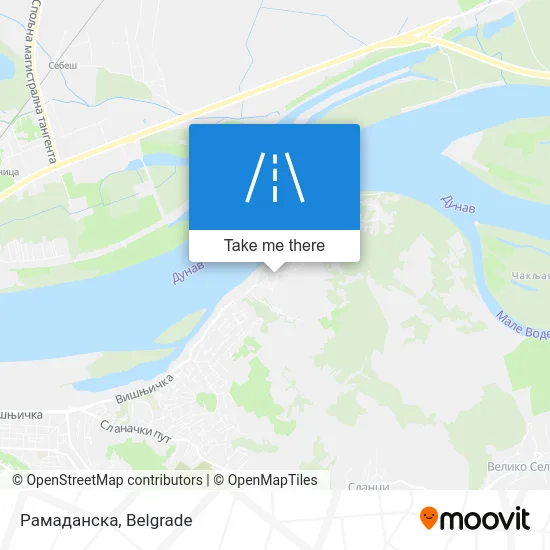 Рамаданска map