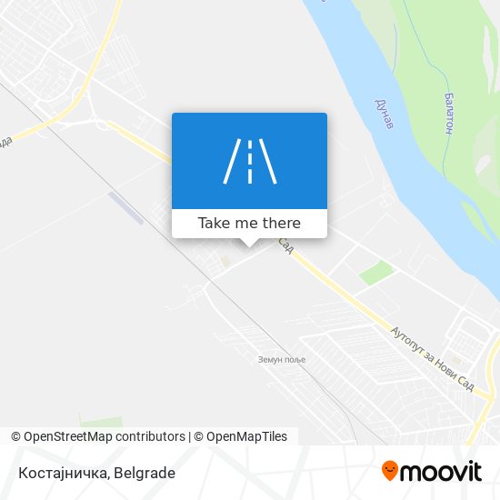 Костајничка map